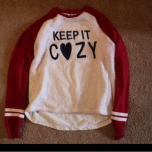 Wonder nation girls XXL 18 “Keep it cozy” sleep shirt